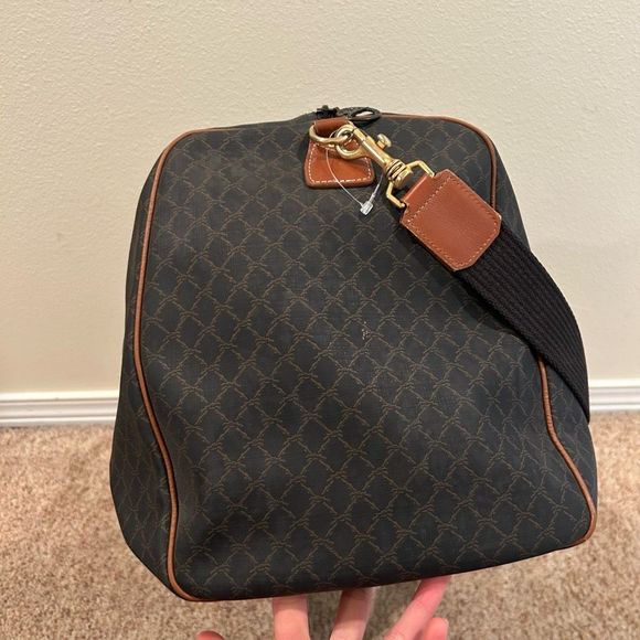 LongChamp vintage Weekender Bag Leather. Like new condition - Picture 8 of 15